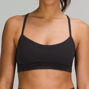 Lululemon Black Flow Y Bra - Size 12